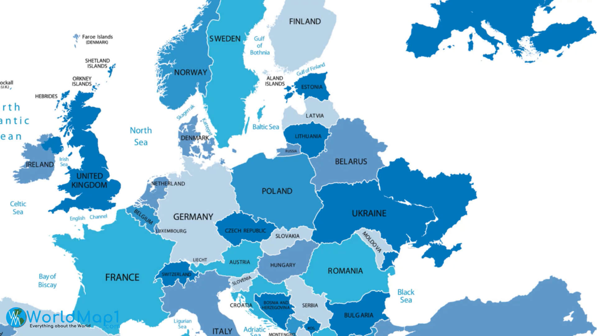 Norway Map and EU Expansion Map